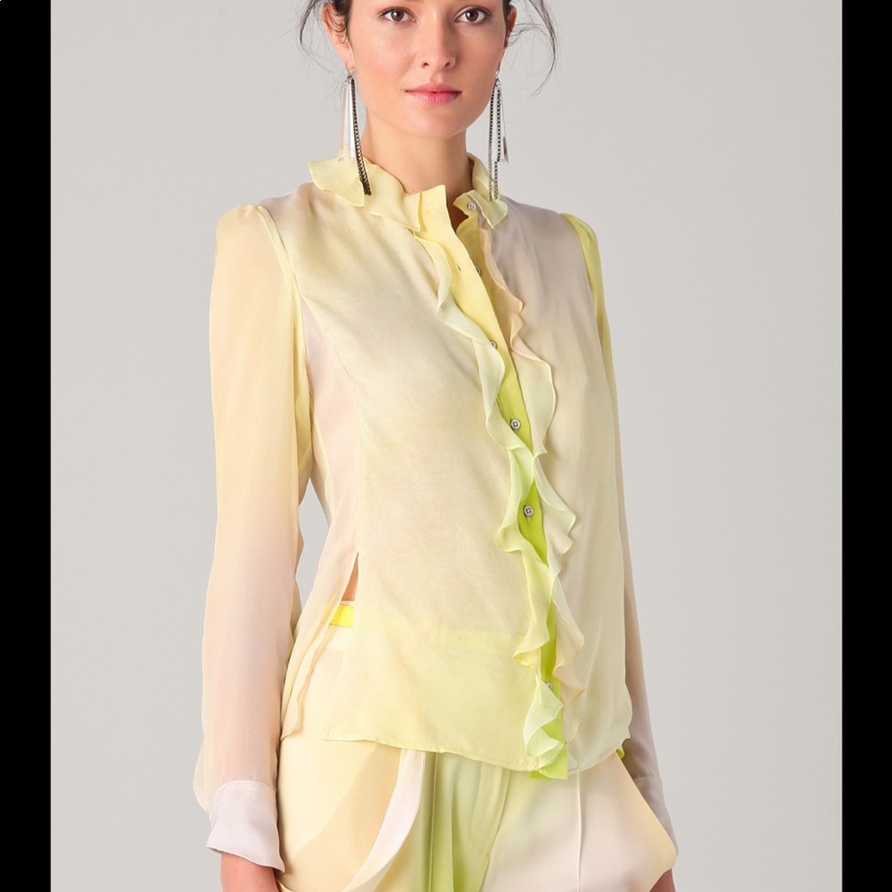 Joy Cioci Size Medium "Brit Blouse"